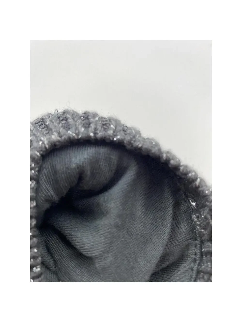 Girls 12 Winter Hat Dark Gray Pompom NWT Lulurain Cozy Knit Beanie New
